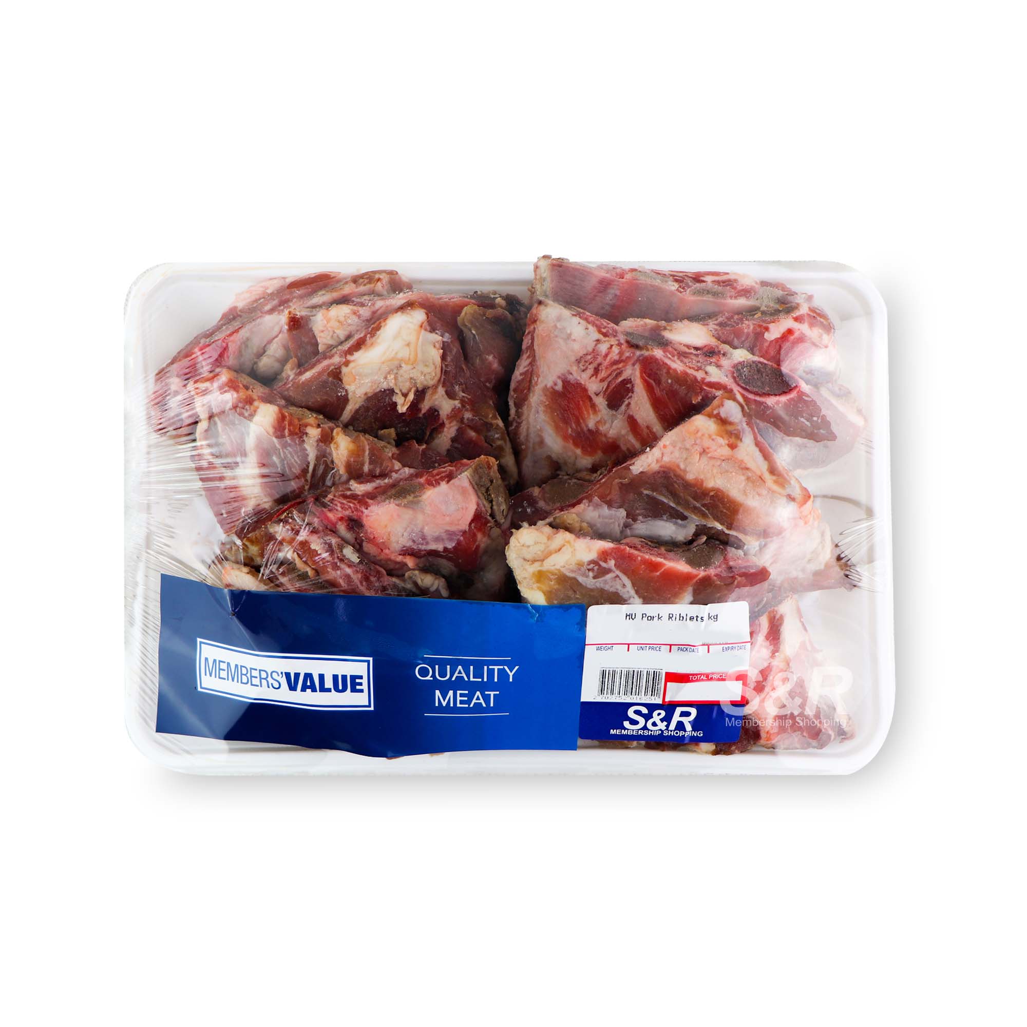 Members' Value Pork Riblets approx. 1.7kg